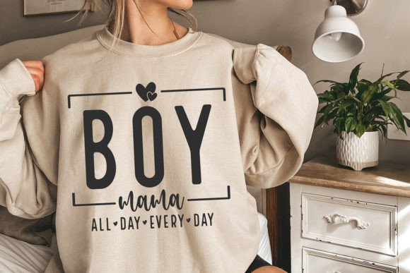 Boy Mama SVG, Boy Mom SVG, Mom Life SVG