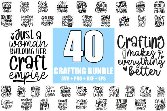 Crafting SVG Bundle, Funny Craft Shirt