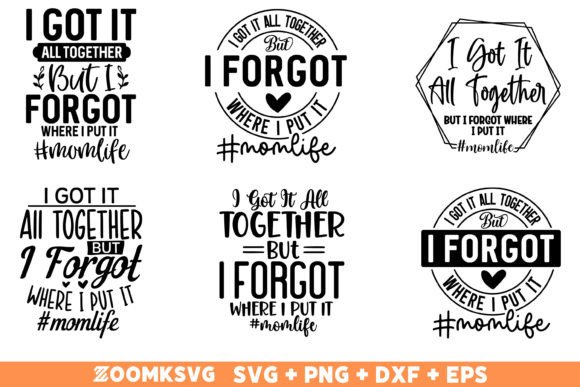 Funny MomLife SVG Bundle