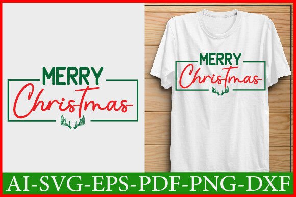 Merry Christmas Svg Desigm