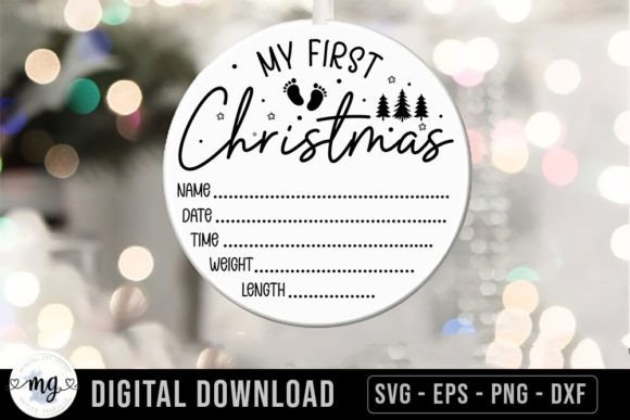 My First Christmas - Christmas SVG